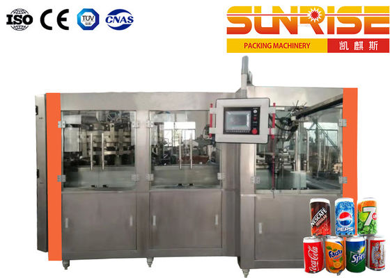 Juice Aluminum Can Filling Machine, chaîne de production de boisson non alcoolisée de LEVER DE SOLEIL